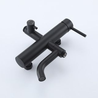 Душевая стойка Frap F24807-6 черный